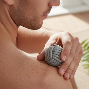 Weighted Baoding Balls – Handmade Monkey Fist Massage Tool