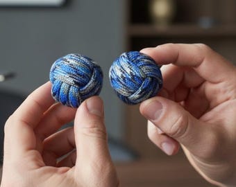 Zen Monkey Fist Balls – Wooden Hand Fidget for Calm & Focus