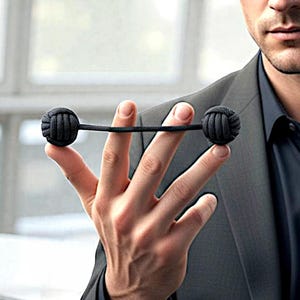 Compact staal — Core Monkey Fist Begleri — snel, uitgebalanceerd, zeer verslavend speelgoed