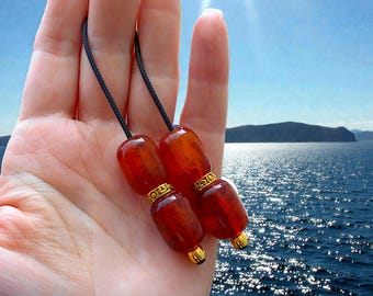 Begleri Worry beads—Amber Fidget Toy for Women & Men—Custom Fidget