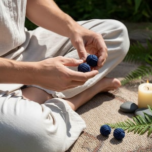 Pocket Skill Toy – Monkey Fist Travel Fidget – Lightweight Stress & Meditation Balls image 13
