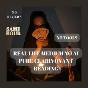 Pure Clairvoyant Reading, No Card Clairvoyant Reading, Psychic Reading 1 Hour, Telepathic Reading, Honest Psychic Reading, No Card, No Tools
