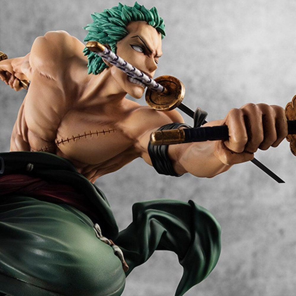 One Piece Action Figures - 21cm Roronoa Zoro Swords Man Action Figure