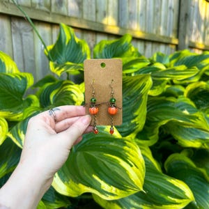 Pumpkin Earrings