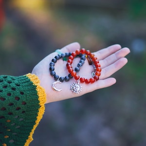 Sun & Moon Crystal Best Friend Bracelets