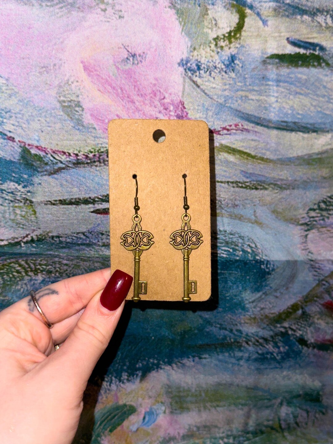 Key Ear Sorter Key Earrings (multiple Options) - Etsy