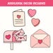 Valentines Day Bulletin Board, February Bulletin Board Kit, Valentines ...