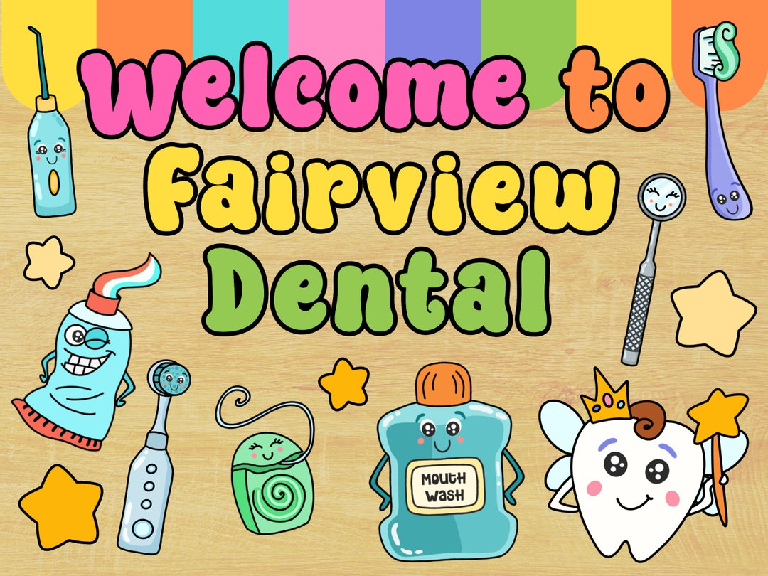 Dentist Office Wall Decor, Pediatric Dental Office, Pediatric Dentistry