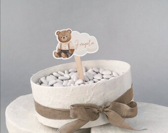 Tag Confettata confetti tema orsetto beige