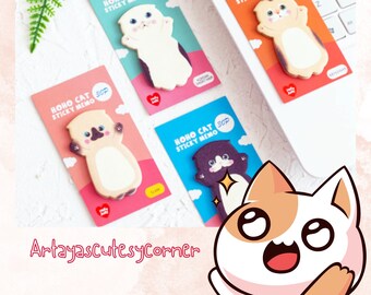 Cute Cat Series Kawaii Sticky Notes