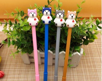 Kawaii Cute Cartoon Dog Gel Pens