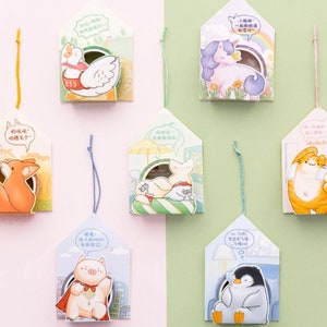 Cartoon Kawaii Cute Animal Decorative Washi Tape