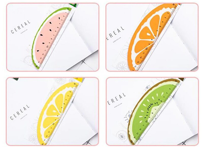 Fruit Ruler Wooden Fruit 15cm Ruler - Etsy Canada