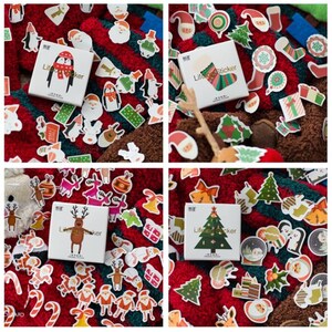 Pegatinas decorativas navideñas