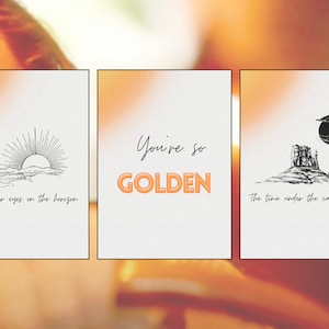Illustration Harry Styles - Louis Tomlinson | Impression retro carte de chanson | Illustration Fine Line | Illustration Faith in the Future