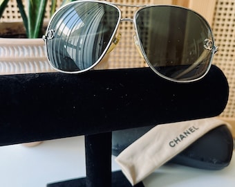 Vintage Chanel 5076-H C 538/13 Sunglasses - Etsy Vintage Chanel 5076-H C 538/13 Sunglasses - Etsy