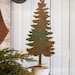 Rusty Metal Pine Tree ~ Rustic Woodland Tree - Etsy