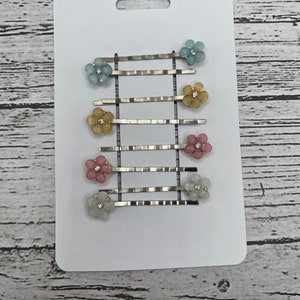 Flower hair pin floral hair pins hair accessories summer hair bridal wedding hair