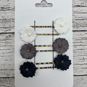 Flower hair pin floral hair pins hair accessories summer hair bridal wedding hair