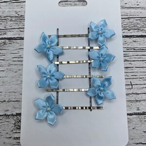 Flower hair pin floral hair pins hair accessories summer hair bridal wedding hair