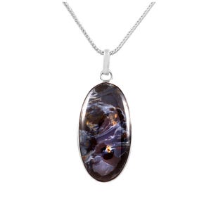 Natural Pietersite Gemstone Pendant, 925 Sterling Silver Pendant, Natural Pietersite Pendant, Handmade Pendant, Silver Pendant Gift For Her