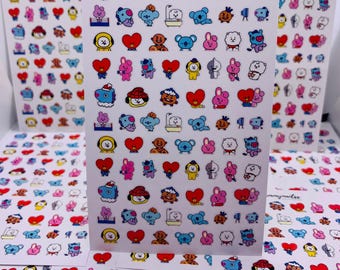 Korean Nail Stickers