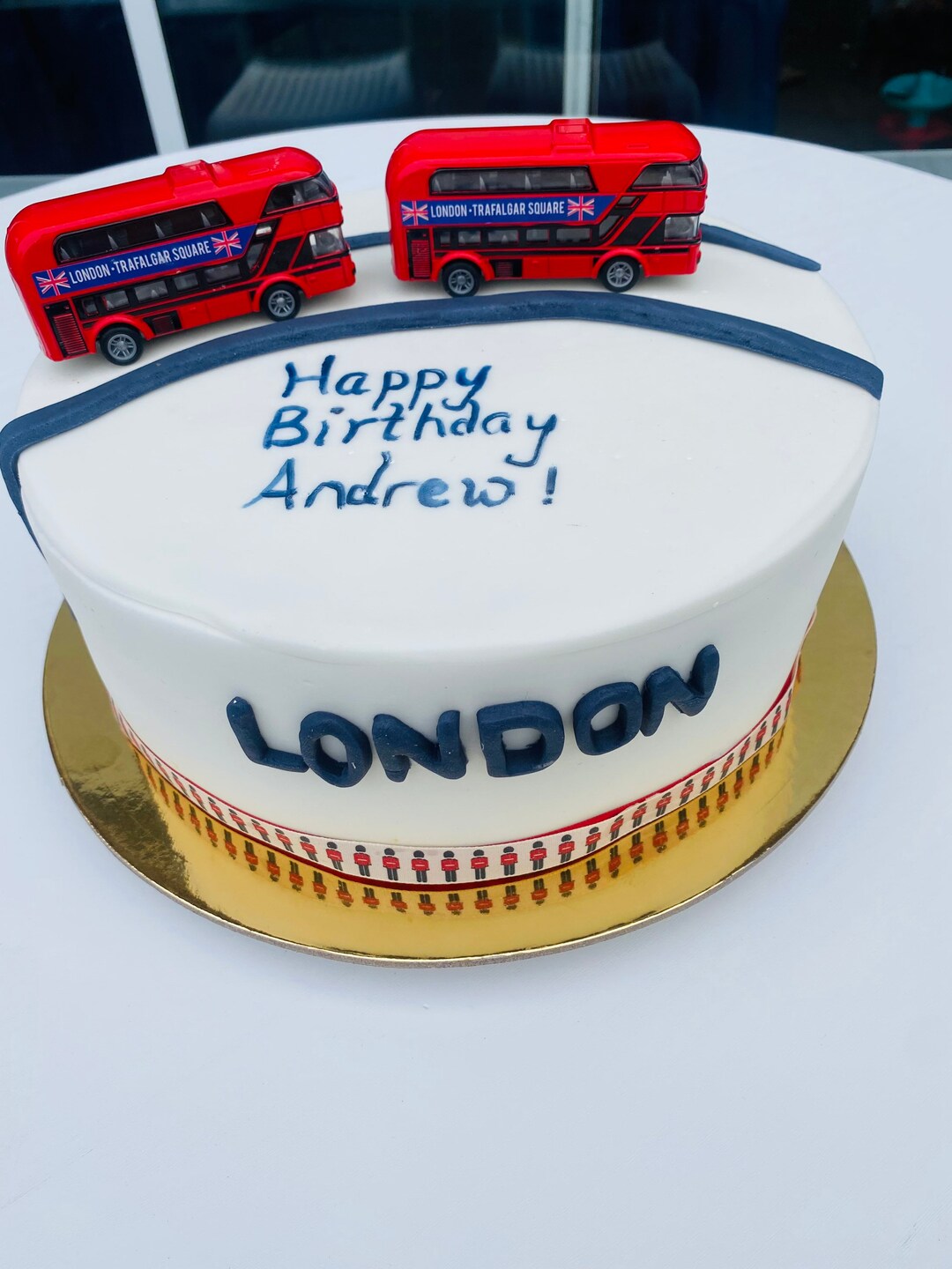 London Themed Cake Topper, London Bus Iconic London Taxi and British