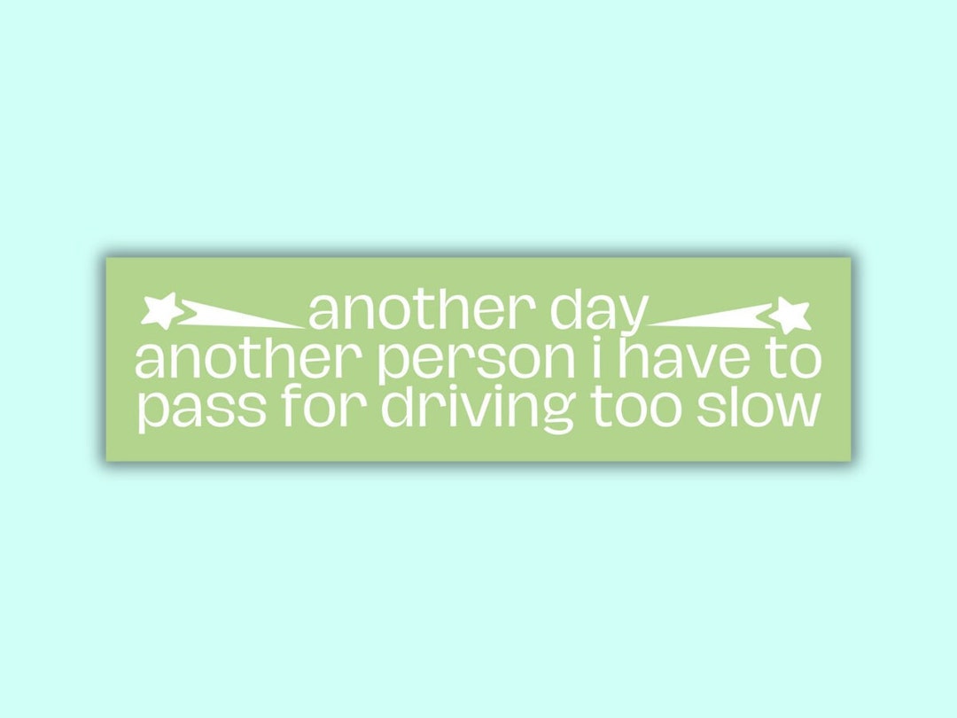 Funny Bumper Sticker another Day Another Etsy