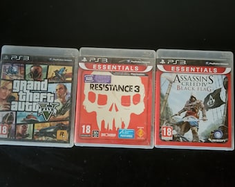 3 PS3 Spiele GEBRAUCHT in einwandfreiem Zustand.