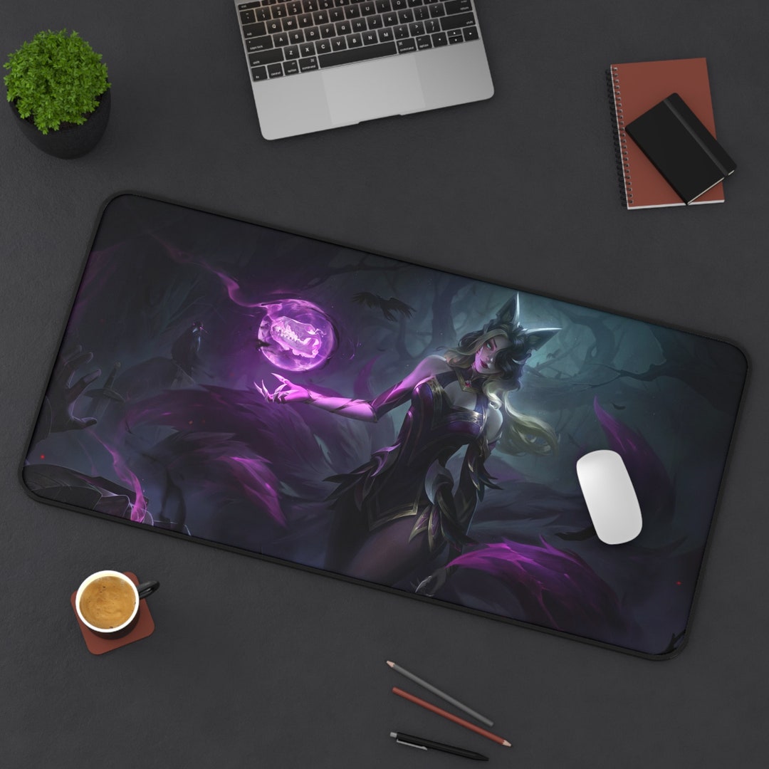 League of Legends Coven Ahri Gaming Mouse Pad XL Rectangular - Etsy