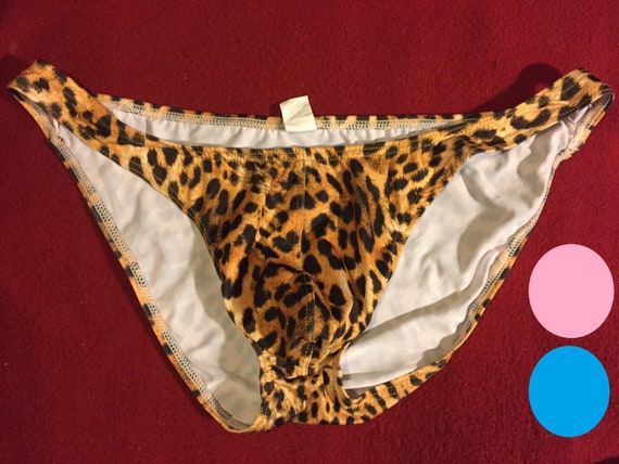 Men's Underwear Leopard Print Brief Size waist 28 - Etsy Men's Underwear Leopard Print Brief Size waist 28 - Etsy