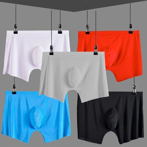 Mens Cotton Boxer Briefs Breathable Comfortable Soft Quick Drying Underwear  - Men's Underwear & Sleepwear - Temu Germany