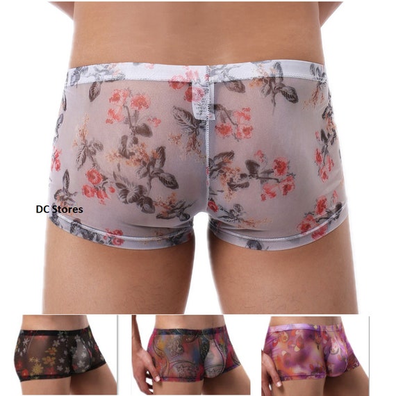 Buy Men's Underwear Transparent Boxer Trunks Online in India 