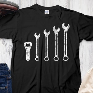 T-shirt per officina idea regalo meccatronica strumento cacciavite meccanico per auto