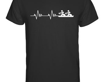 Rowing Shirt Rower Gift Ideas Rowing Boat Paddling - Premium T-Shirt