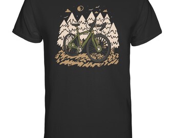 Mountain Bike Bicycle T-Shirt Mountain Biker Gifts - Premium T-Shirt