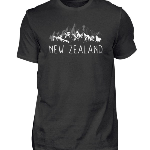 Neuseeland, Neuseeländer, Geschenk, Reise, Reisen, Abschiedsgeschenk, Geschenkidee, New Zealand Tshirt - Herren Shirt