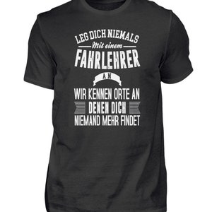 T-shirt rij-instructeur humor rijschool rijbewijs grappig - herenshirt