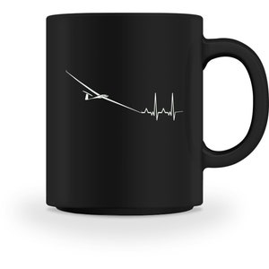 Gliding Heartbeat Glider Ceramic Cup