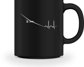 Gliding Heartbeat Glider Ceramic Cup