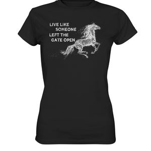 Riding Pony Horse Sayings Rider Horse Riding Farm T-Shirt Gift Idea - Women&#39;s Premium Shirt