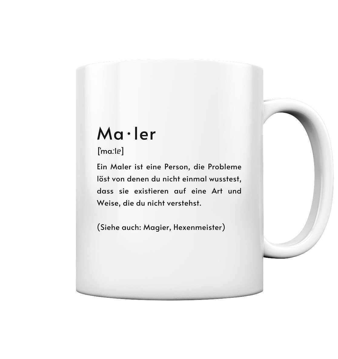 Painter Definition Painter Phonetic Transcription Painting Gifts - Glossy Mug and Coffee Mug