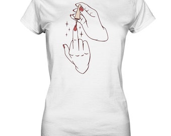 Feminismus T-Shirt Nagellack Feministin Gleichberechtigung Gleichheit Geschenk Aktivist LGBT Frauenrechte Feministisches Tshirt