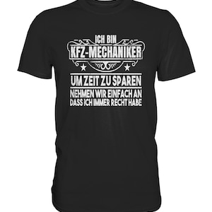 Car Mechanic Screwdriver Sayings Mechatronics Gift Mechanic Jokes Workshop T-Shirt