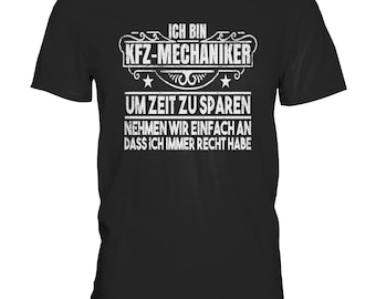 Kfz-Mechaniker Schrauber Sprüche Mechatroniker Geschenk Mechaniker Witze Werkstatt T-Shirt