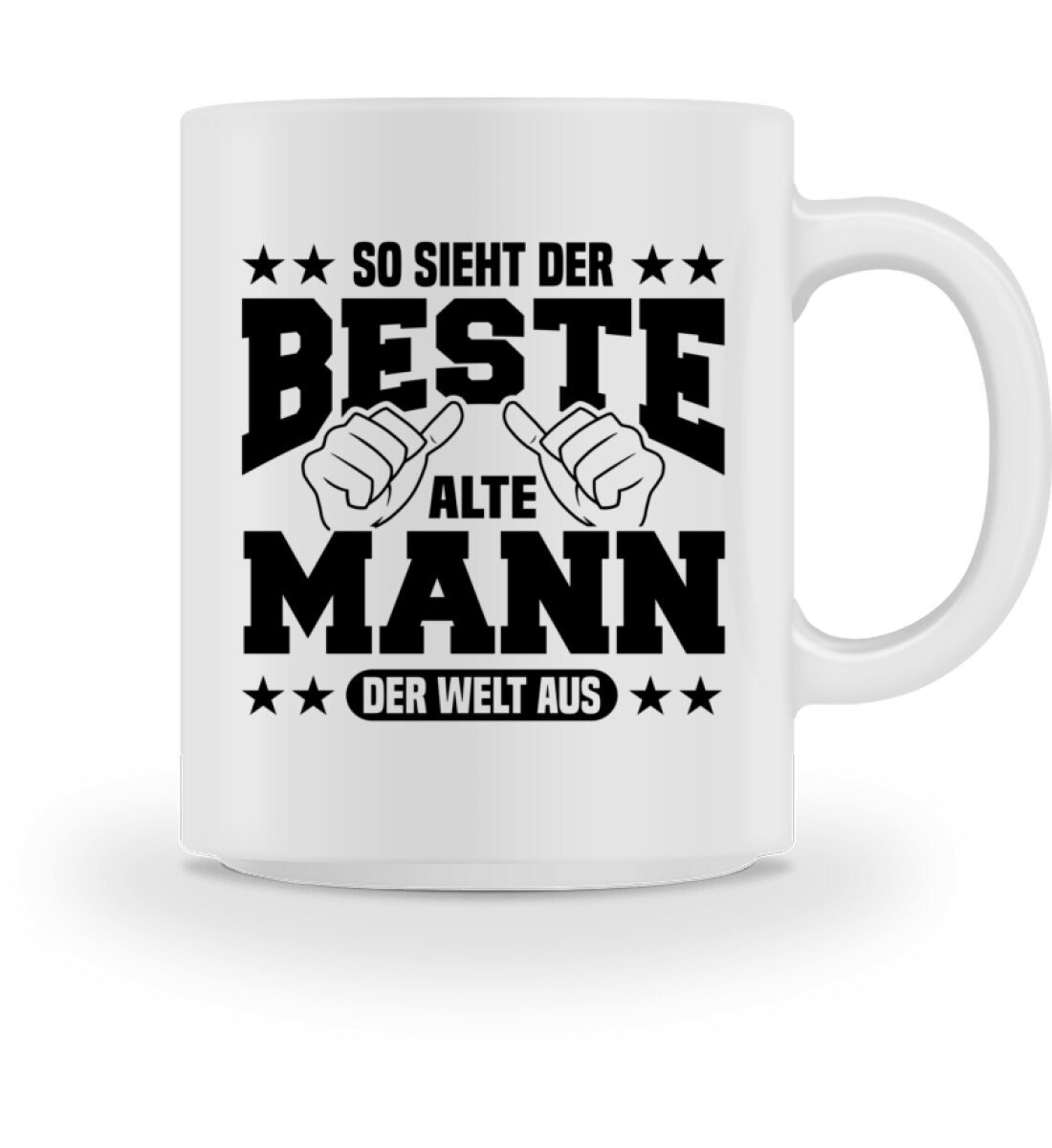 So sieht der beste Alter Mann der Welt aus Sprüche Geschenk für