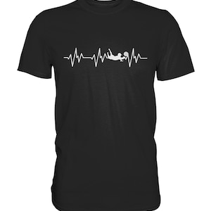 Maglietta Pallavolo Battito Cardiaco - Design ECG, Per Giocatori E Allenatori, Unisex