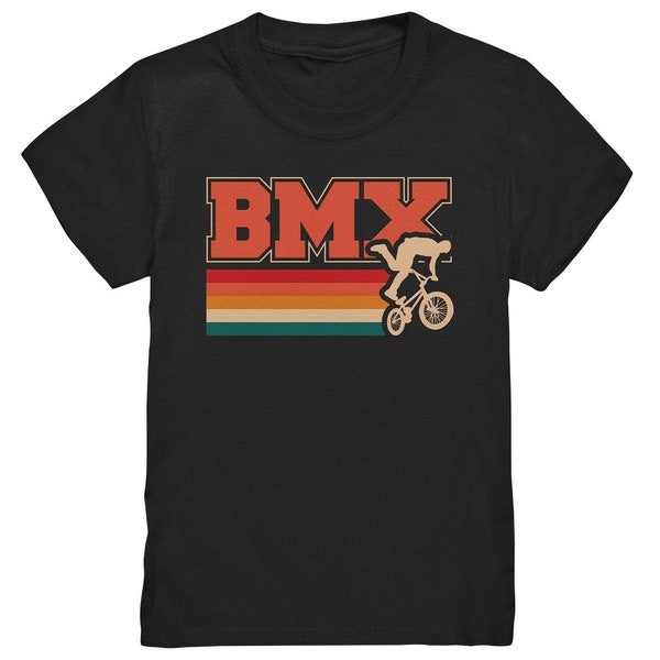 Bmx Zubehör Bmxer Vintage Bmxfahrer Oldschool Radsport Kinder T-Shirt