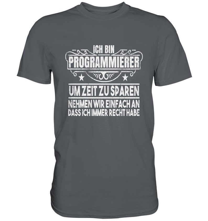 Programmer Gift Computer Software Shirt Computer Scientist Coder Tshirt Dark Grey