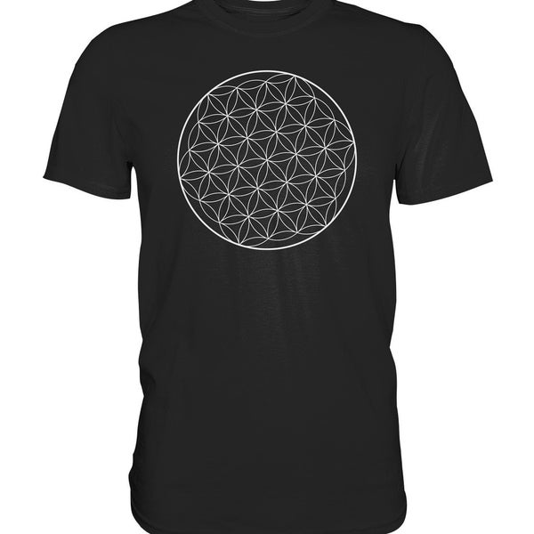 T-Shirt Lebensblume Heilige Geometrie Blume Des Lebens Geschenkidee - Premium Shirt